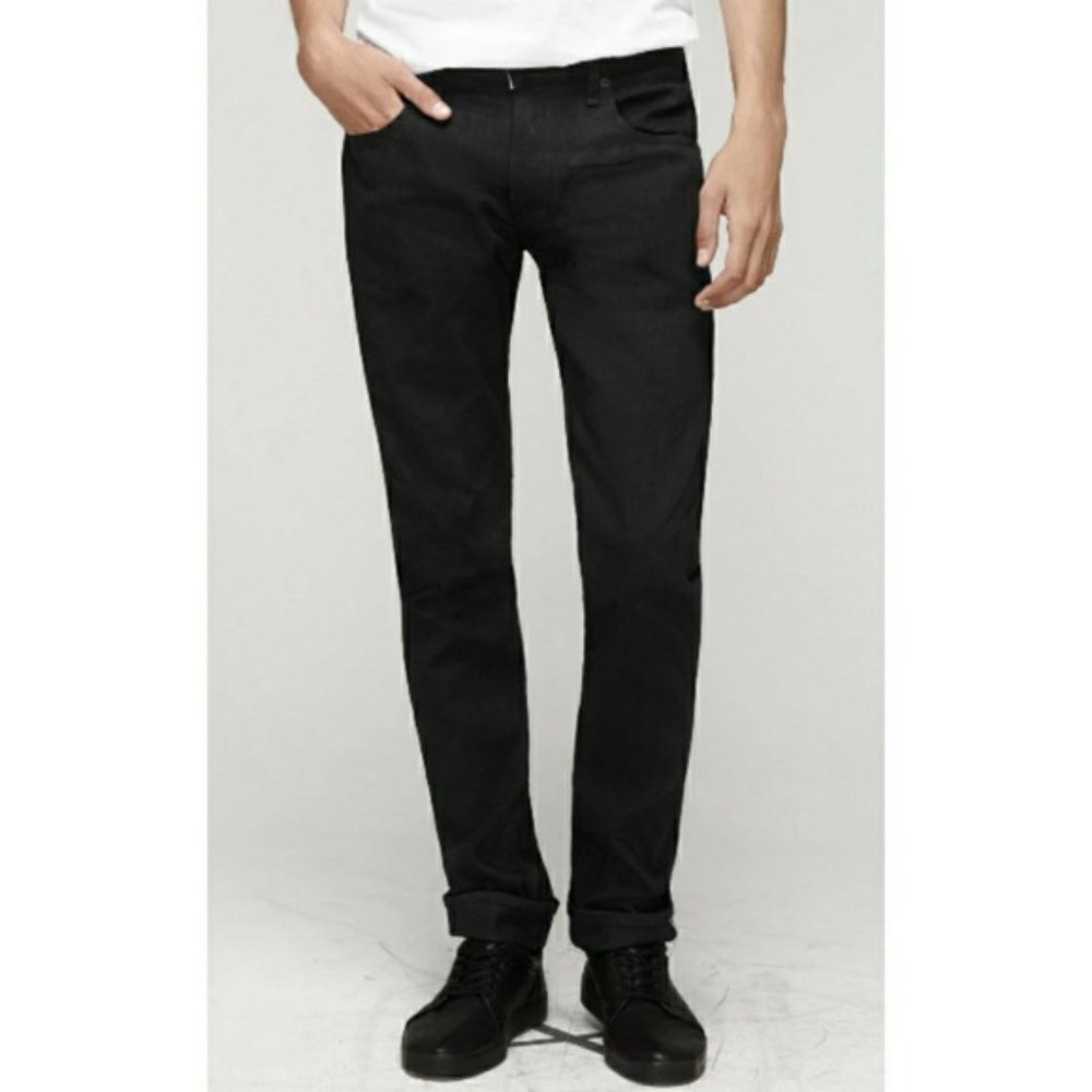 rag & bone - Archive Fit 2 - Black Selvage Jeans